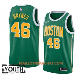 Maillot NBA Boston Celtics Aron Baynes 46 2018-19 Nike Vert Swingman - Enfant